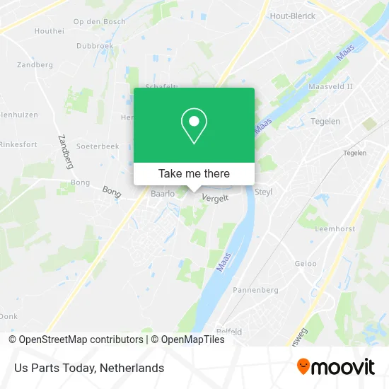 Us Parts Today map