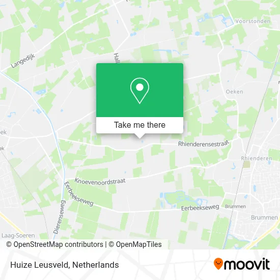 Huize Leusveld map