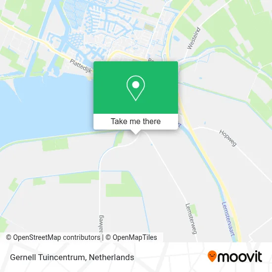 Gernell Tuincentrum map