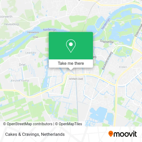 Cakes & Cravings map