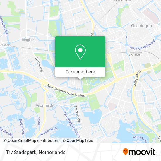 Trv Stadspark map