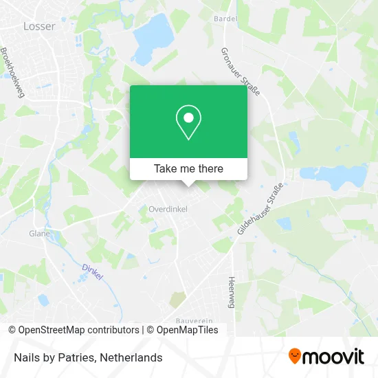 Nails by Patries map