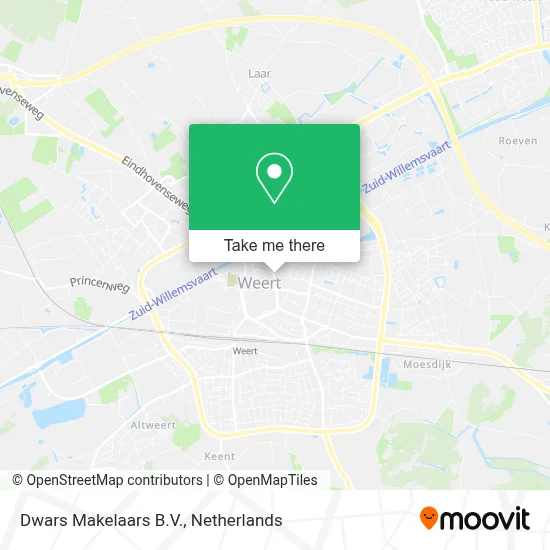 Dwars Makelaars B.V. map