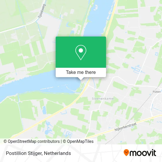 Postillion Stijger map