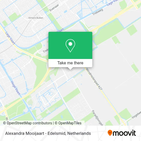 Alexandra Mooijaart - Edelsmid map