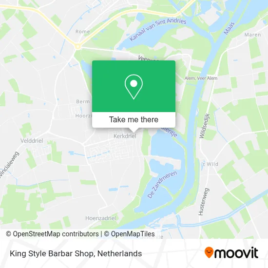 King Style Barbar Shop map
