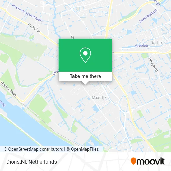 Djons.Nl map