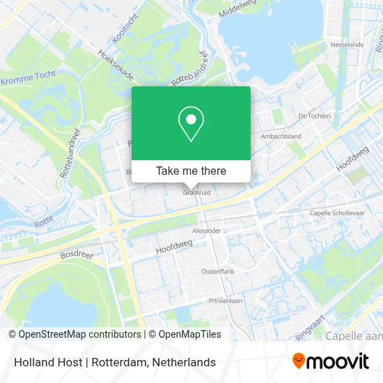 Holland Host | Rotterdam map