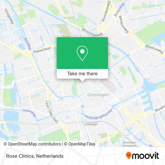 Rose Clinics map