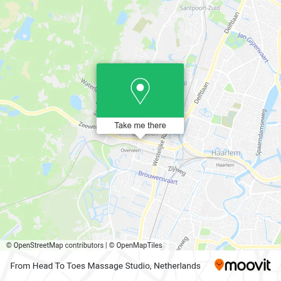 From Head To Toes Massage Studio map