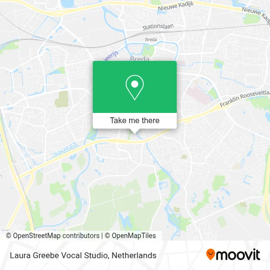 Laura Greebe Vocal Studio map