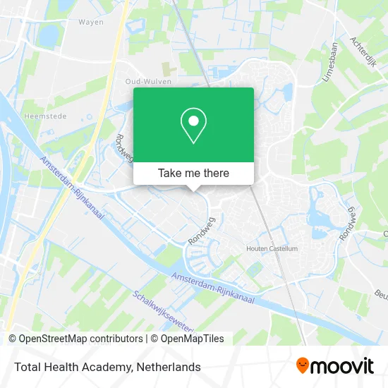 Total Health Academy map