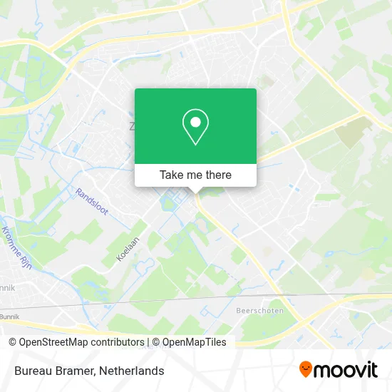 Bureau Bramer Karte