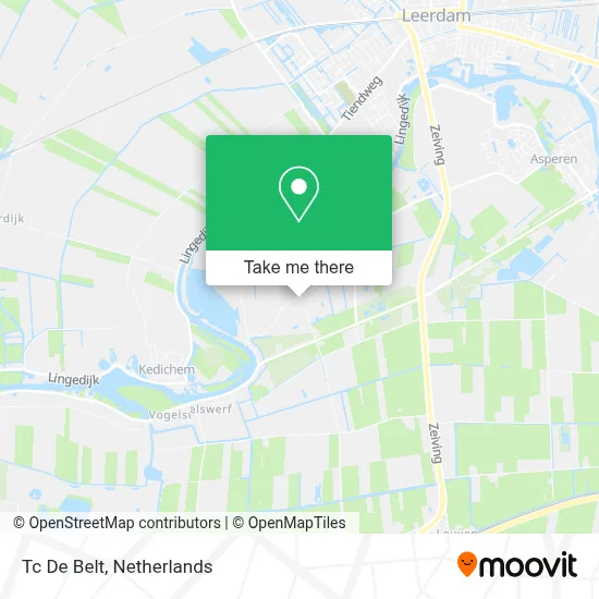 Tc De Belt map