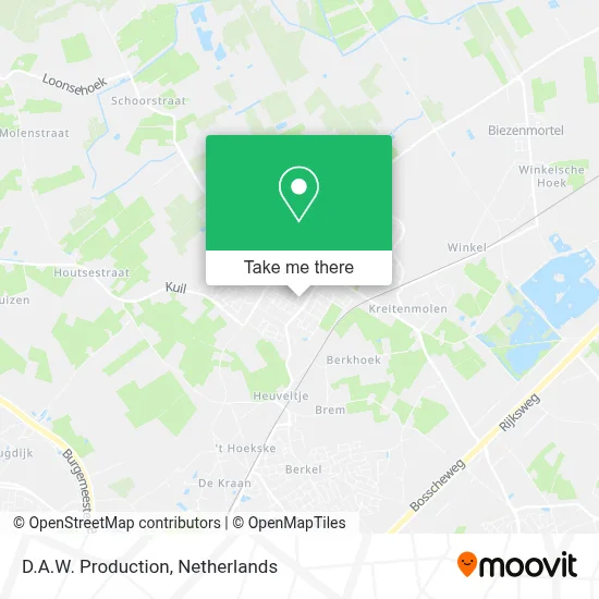 D.A.W. Production map