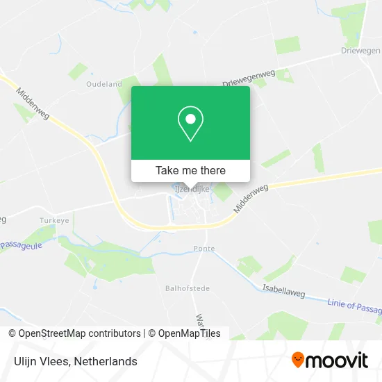 Ulijn Vlees map