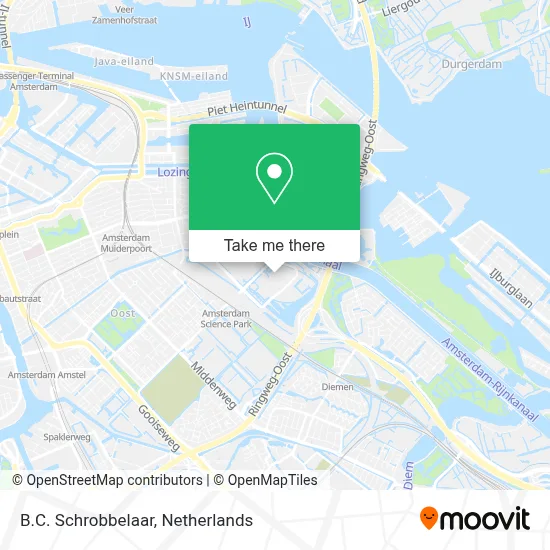 B.C. Schrobbelaar map
