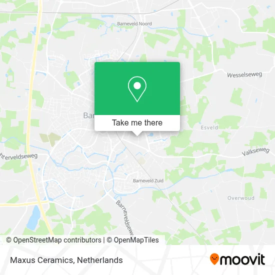 Maxus Ceramics map