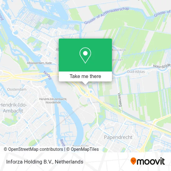 Inforza Holding B.V. map