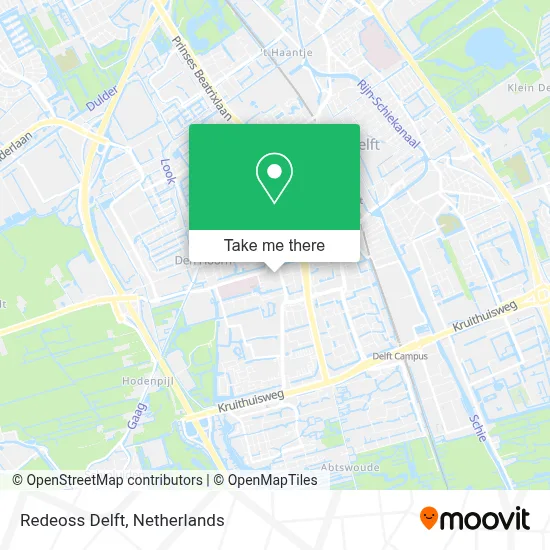 Redeoss Delft map