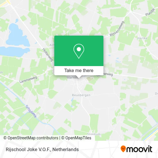 Rijschool Joke V.O.F. map