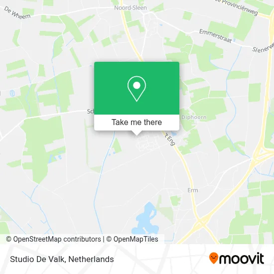 Studio De Valk map