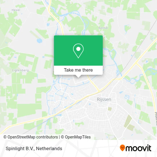 Spinlight B.V. map