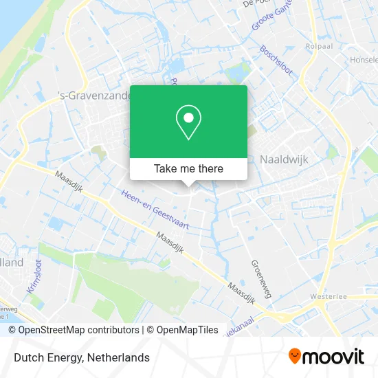 Dutch Energy map