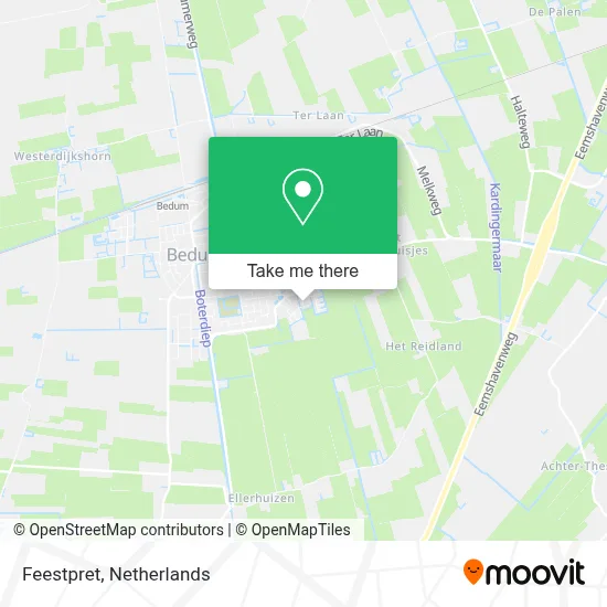 Feestpret map