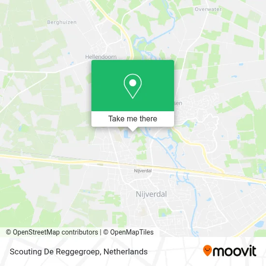 Scouting De Reggegroep map