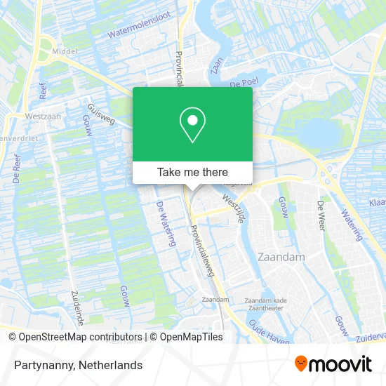Partynanny map