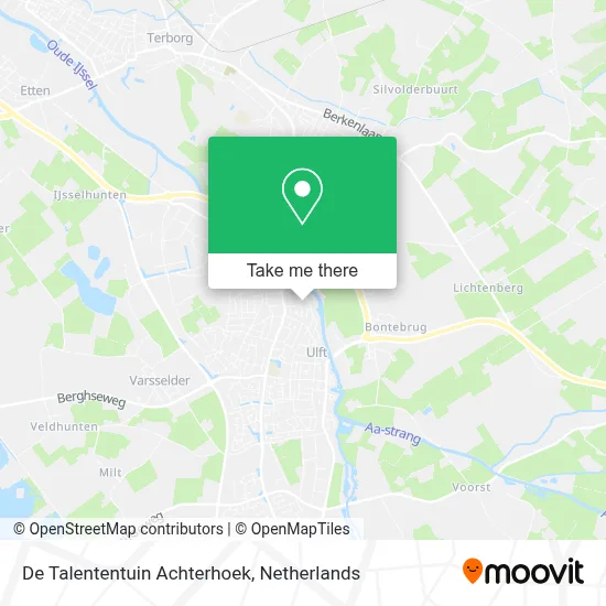 De Talententuin Achterhoek map