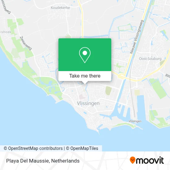 Playa Del Maussie map