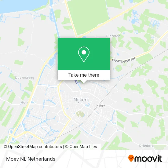 Moev Nl map