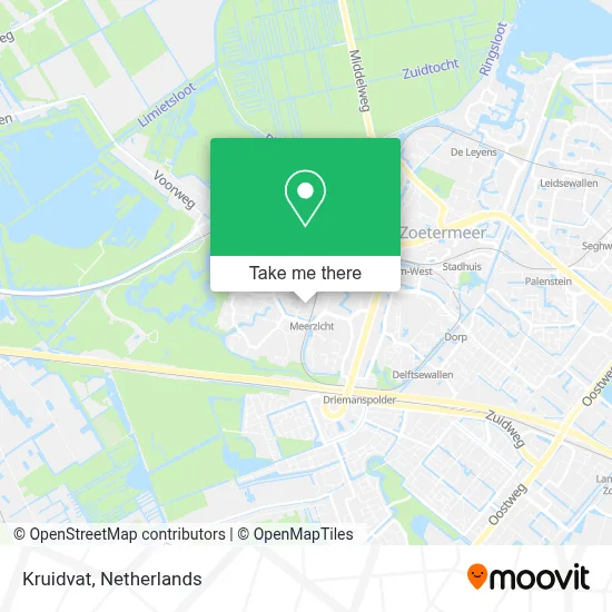 Kruidvat map