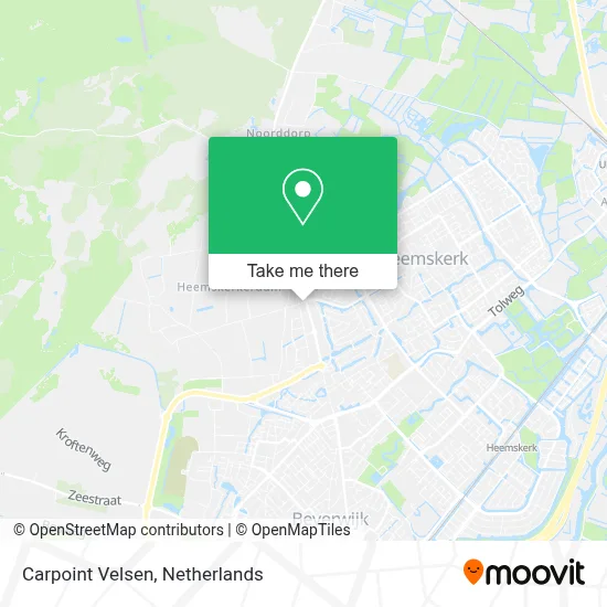 Carpoint Velsen map