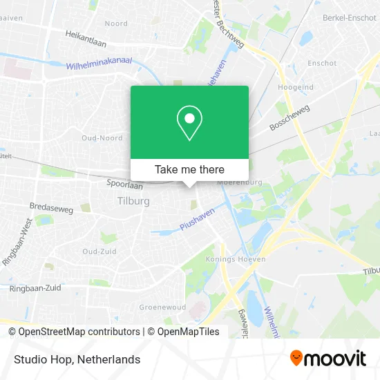 Studio Hop map