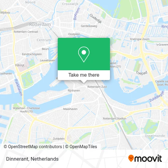 Dinnerant map