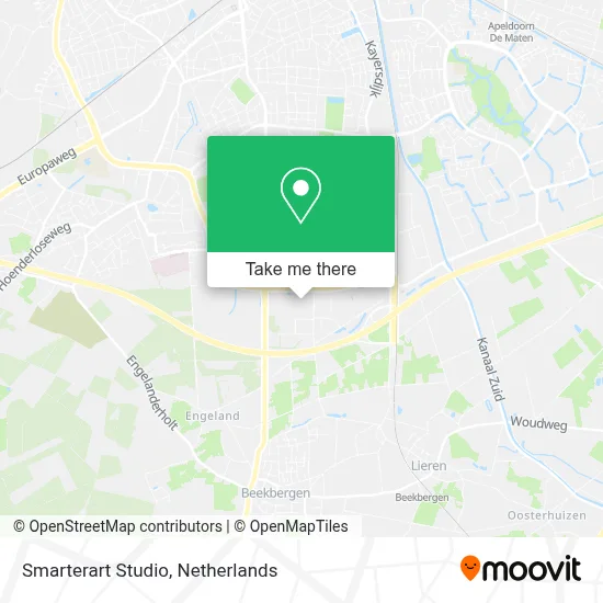 Smarterart Studio map
