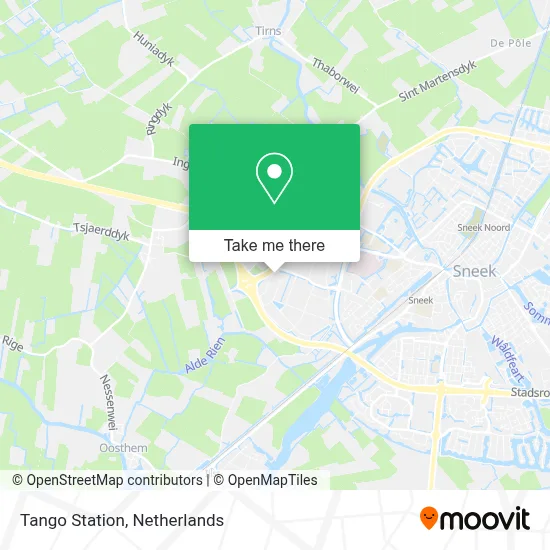 Tango Station map