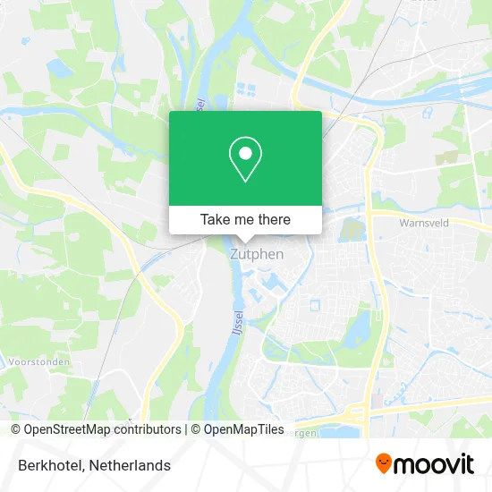 Berkhotel map