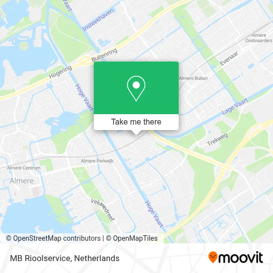 MB Rioolservice map