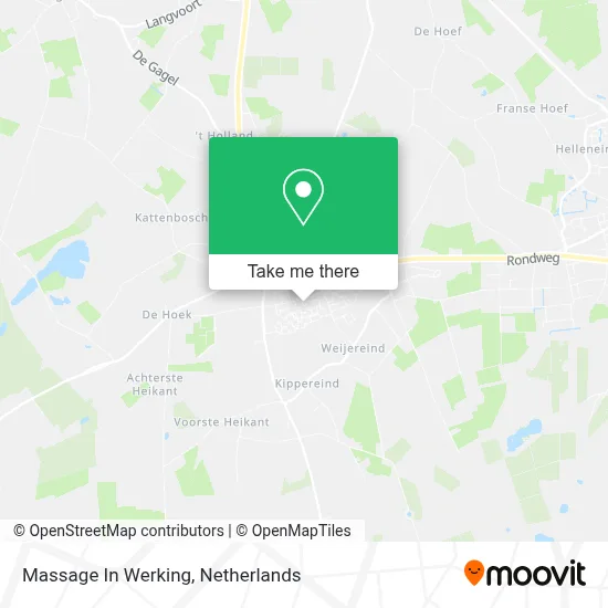 Massage In Werking map