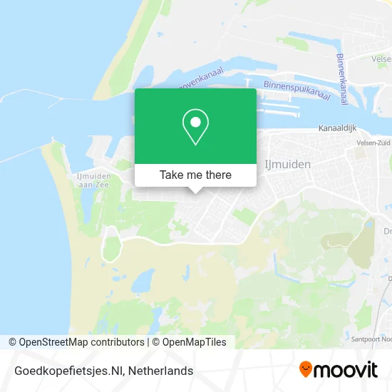 Goedkopefietsjes.Nl map