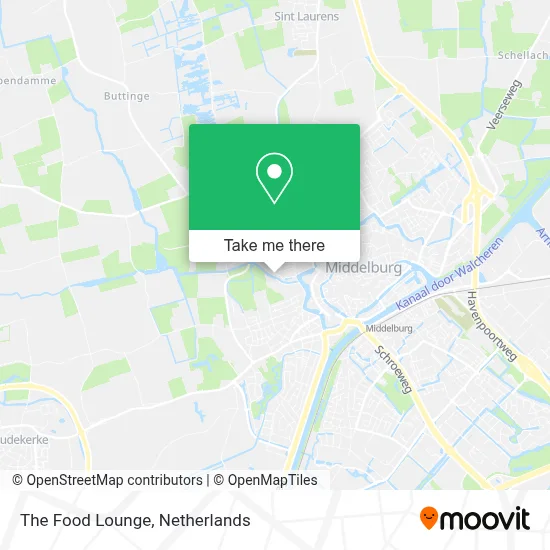 The Food Lounge map