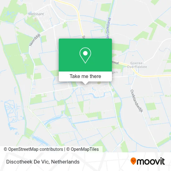 Discotheek De Vic map