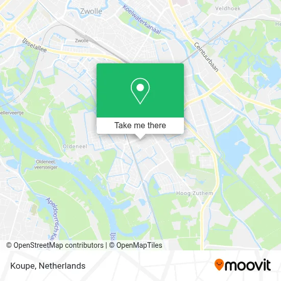 Koupe map