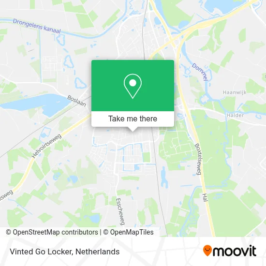 Vinted Go Locker Karte