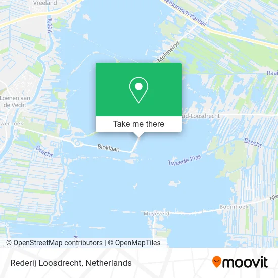 Rederij Loosdrecht Karte
