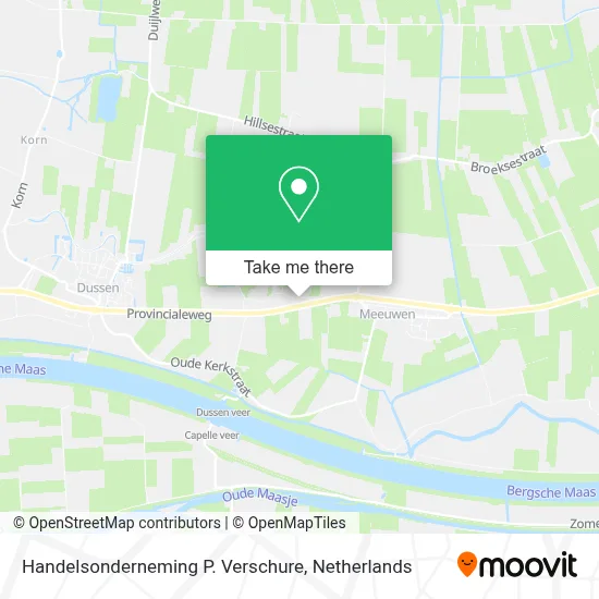 Handelsonderneming P. Verschure Karte